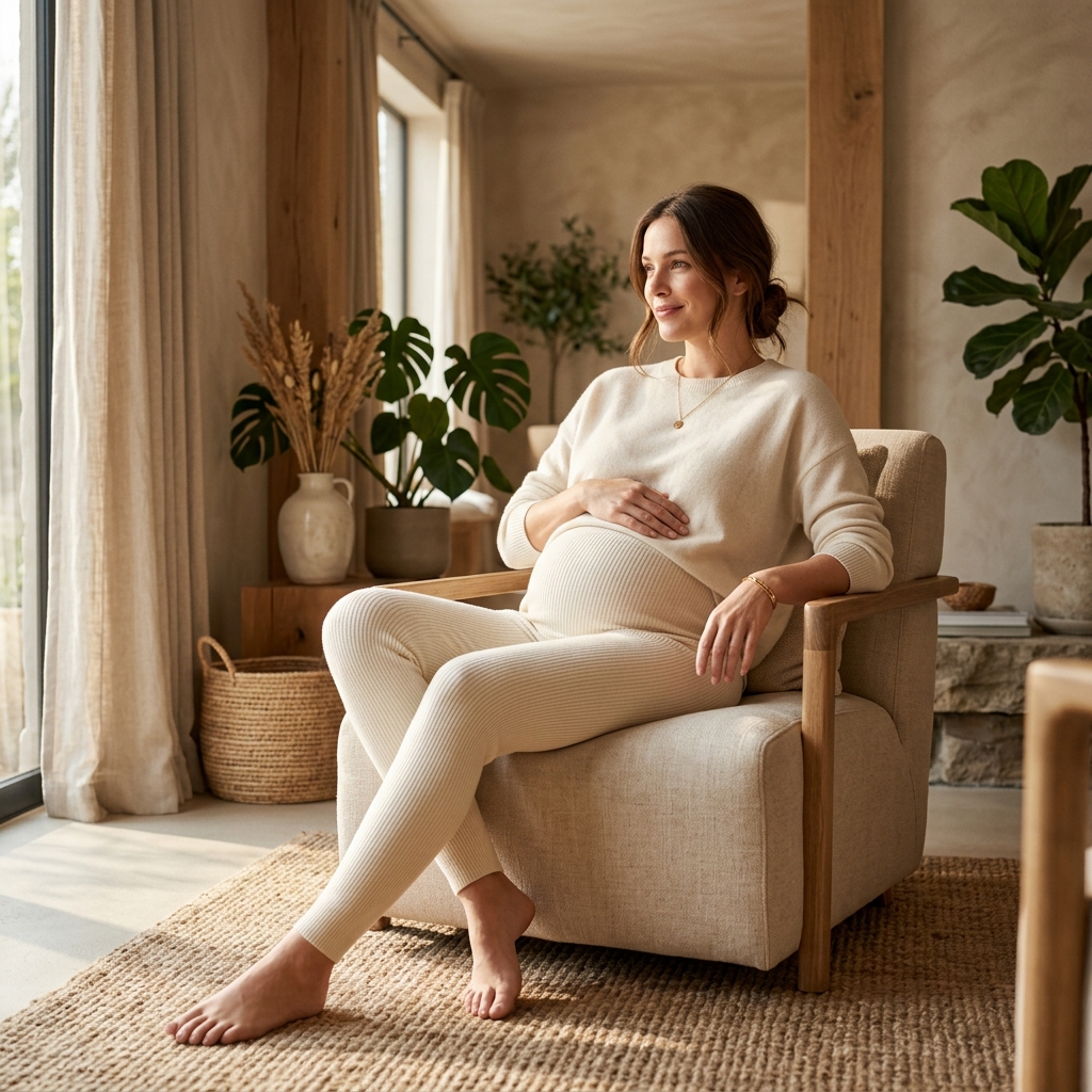 Quần Legging Comfort Cream